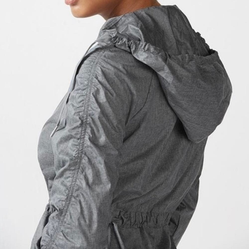Fabletics Danielle Jacket Women’s S Gray Pink Qua… - image 3